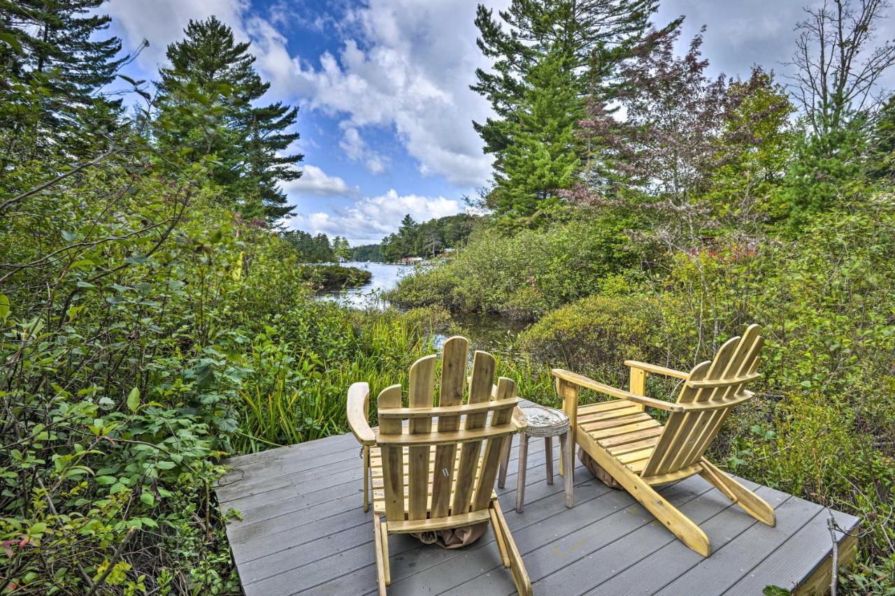 Adirondacks Cabin With Fire Pit On Otter Lake! Forestport Exterior foto